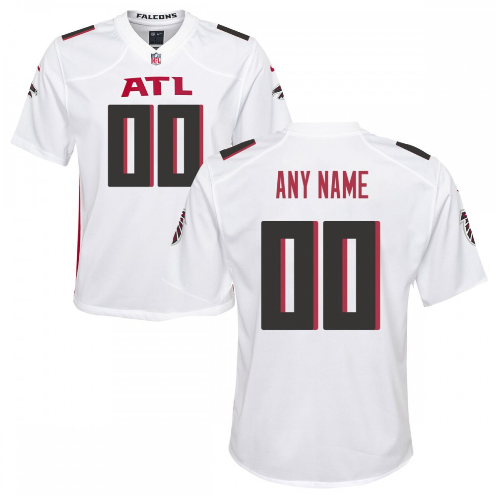 Nike Atlanta Falcons Youth Custom Game Jersey - White-Profan Arena